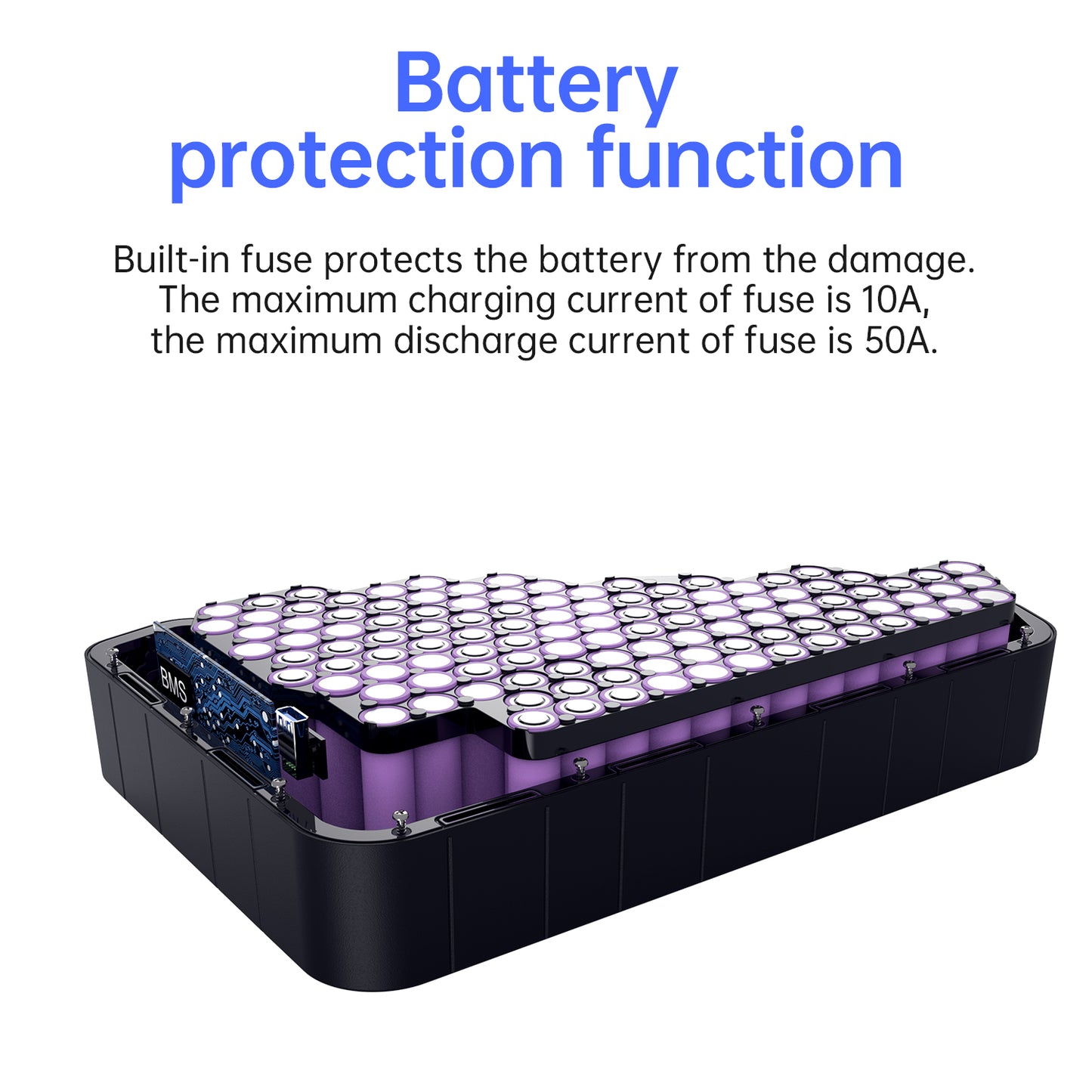 Ebike Battery 52V28.8AH suitable for 2000W Motor Li-ion Pack Electric bicycle