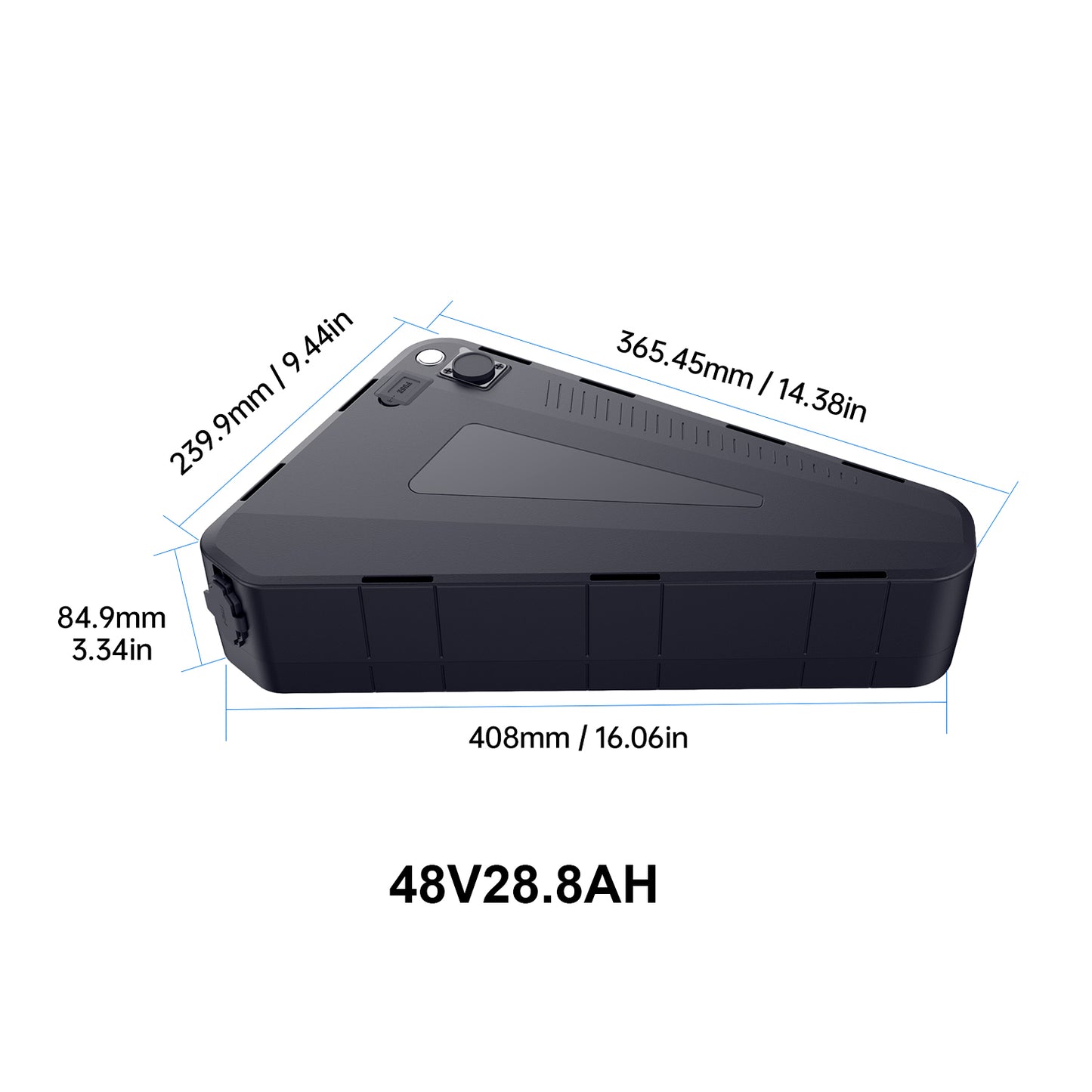 Ebike Battery 48V28.8AH suitable for 500-2000W Motor Li-ion Pack Electric bicycle assembly